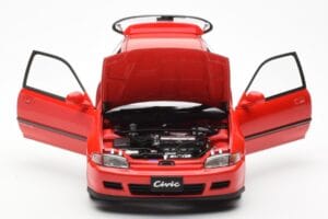Honda Civic EG6 VTEC Red LCD 1:18 LCD18018-RE Diecast - image 5 of 11