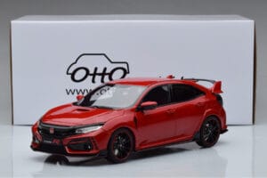 Honda Civic Type R GT FK8 Euro Spec Red Otto 1:18 OT890 Resin - image 6 of 6