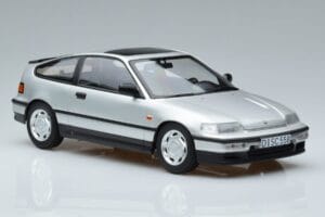 Honda CRX EF Silver Norev 1:18 188011 Diecast - image 4 of 6