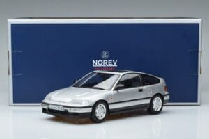 Honda CRX EF Silver Norev 1:18 188011 Diecast - image 6 of 6