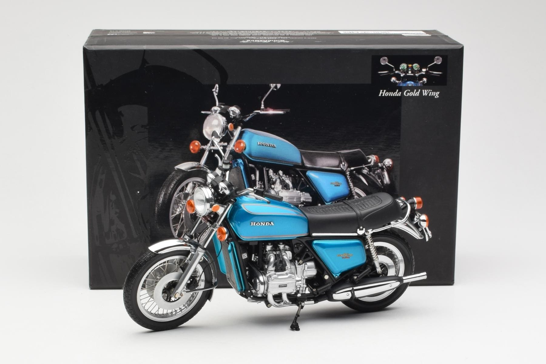 Honda Gold Wing GL1000 Blue Metallic Minichamps 1:12