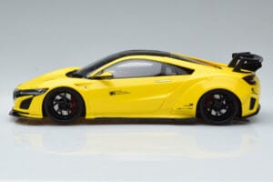 Honda NSX NC1 LB Works Liberty Walk Yellow GT Spirit 1:18 KJ034 Resin - image 3 of 6