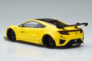 Honda NSX NC1 LB Works Liberty Walk Yellow GT Spirit 1:18 KJ034 Resin - image 5 of 6