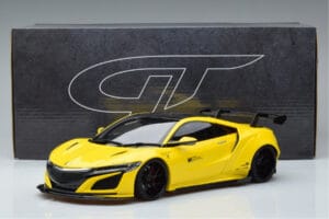 Honda NSX NC1 LB Works Liberty Walk Yellow GT Spirit 1:18 KJ034 Resin - image 6 of 6