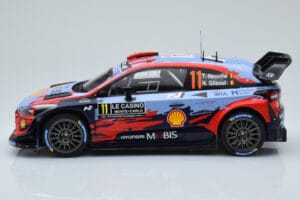 Hyundai i20 Coupe WRC #11 T. Neuville / N. Gilsoul Rally Monte Carlo 2020 IXO 1:18 18RMC067A Diecast - image 3 of 6