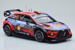 Hyundai i20 Coupe WRC #11 T. Neuville / N. Gilsoul Rally Monte Carlo 2020 IXO 1:18 18RMC067A Diecast - image 4 of 6