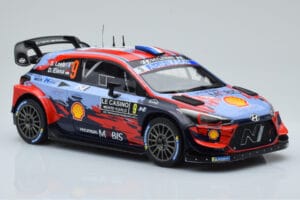 Hyundai i20 Coupe WRC #9 S. Loeb / I. Galmiche Rally Monte Carlo 2020 IXO 1:18 18RMC067B Diecast - image 4 of 6