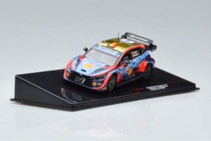 Hyundai i20 N Rally1 #11 T. Neuville / M. Wydaeghe Rally Finland 2022 IXO 1:43 RAM866 Diecast - image 2 of 4
