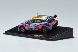 Hyundai i20 N Rally1 #11 T. Neuville / M. Wydaeghe Rally Finland 2022 IXO 1:43 RAM866 Diecast - image 3 of 4