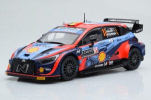 Hyundai i20 N Rally1 #11 T. Neuville / M. Wydaeghe Rally Monte Carlo 2022 IXO 1:18 18RMC112 Diecast