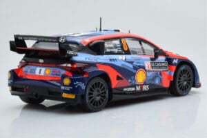 Hyundai i20 N Rally1 #8 O. Tanak / M. Jarveoja Rally Monte Carlo 2022 IXO 1:18 18RMC113 Diecast - image 2 of 6
