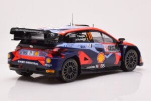 Hyundai i20 N Rally1 #11 T. Neuville / M. Wydaeghe Rally Monte Carlo 2023 IXO 1:18 18RMC153A Diecast - image 2 of 6