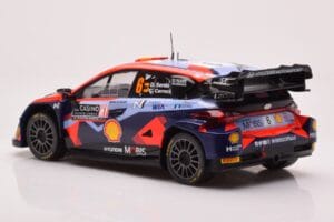 Hyundai i20 N Rally1 #6 D. Sordo / C. Carrera Rally Monte Carlo 2023 IXO 1:18 18RMC153B Diecast - image 5 of 6