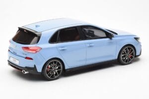 Hyundai i30 N Light Blue Otto 1:18 OT425 Resin - image 2 of 6