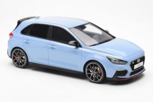 Hyundai i30 N Light Blue Otto 1:18 OT425 Resin - image 4 of 6