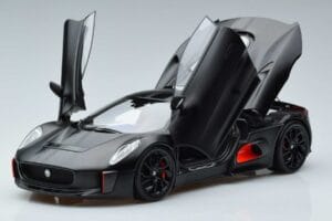 Jaguar C-X75 Black Almost Real 1:18 810605 Diecast - image 2 of 7