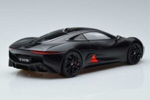 Jaguar C-X75 Black Almost Real 1:18 810605 Diecast - image 3 of 7