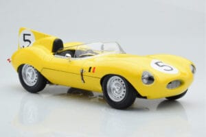 Jaguar D-Type #5 Ecurie Nationale Belge 24 Hours of Le Mans 1956 CMR 1:18 CMR143 Diecast - image 4 of 6
