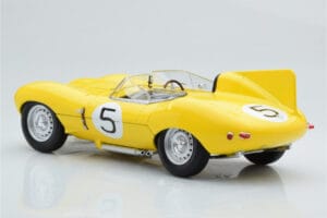 Jaguar D-Type #5 Ecurie Nationale Belge 24 Hours of Le Mans 1956 CMR 1:18 CMR143 Diecast - image 5 of 6
