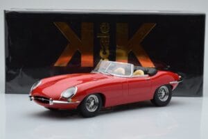 Jaguar E-Type Series 1 Roadster Red KK-Scale 1:18 KKDC180482 Diecast - image 6 of 6