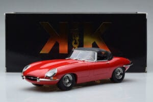 Jaguar E-Type Series 1 Roadster Red KK-Scale 1:18 KKDC180484 Diecast - image 6 of 6