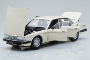 Jaguar XJ6 XJ40 Glacier White Almost Real 1:18 810542 Diecast - image 2 of 11