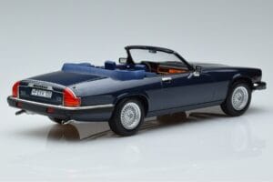 Jaguar XJS V12 Convertible Blue Metallic Limited Edition Norev 1:18 182636 Diecast - image 2 of 6
