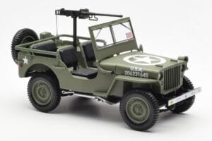 Jeep Willys MB US Army D-Day 1944 Norev 1:18 189016 Diecast - image 8 of 10