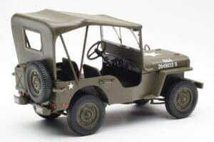 Jeep Willys With Canvas Top UT Models 1:18 180149002 Diecast - image 2 of 6