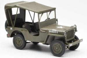 Jeep Willys With Canvas Top UT Models 1:18 180149002 Diecast - image 4 of 6