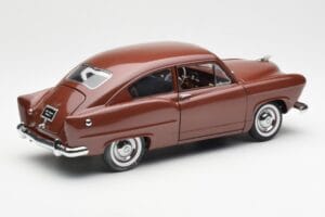 Kaiser Henry J Caribbean Coral Metallic Sun Star 1:18 5101 Diecast - image 3 of 8