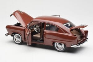 Kaiser Henry J Caribbean Coral Metallic Sun Star 1:18 5101 Diecast - image 5 of 8