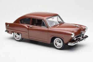 Kaiser Henry J Caribbean Coral Metallic Sun Star 1:18 5101 Diecast - image 6 of 8
