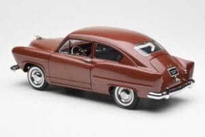 Kaiser Henry J Caribbean Coral Metallic Sun Star 1:18 5101 Diecast - image 7 of 8