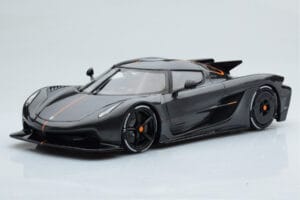Koenigsegg Jesko Absolut Graphite Gray Asia Exclusive GT Spirit 1:18 Koenigsegg Jesko Absolut Graphite Gray Asia Exclusive GT Spirit 1:18 CLDC025 Resin