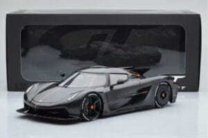 Koenigsegg Jesko Absolut Graphite Gray Asia Exclusive GT Spirit 1:18 CLDC025 Resin - image 6 of 6