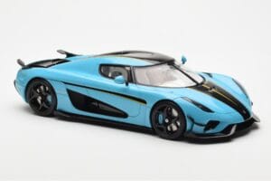 Koenigsegg Regera Baby Blue GT Spirit 1:18 GT881 Resin - image 4 of 6