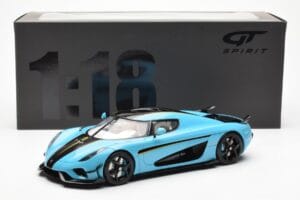 Koenigsegg Regera Baby Blue GT Spirit 1:18 GT881 Resin - image 6 of 6