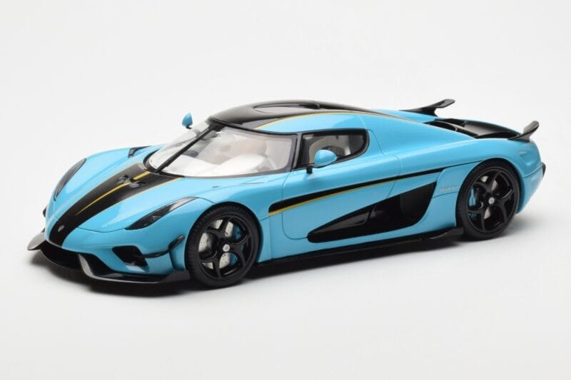 Koenigsegg Regera Baby Blue GT Spirit 1:18 GT881 Resin