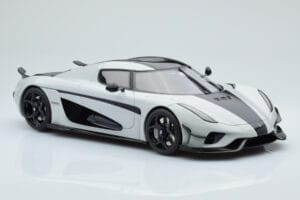 Koenigsegg Regera Gray Asia Exclusive GT Spirit 1:18 CLDC026 Resin - image 3 of 5