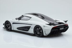 Koenigsegg Regera Gray Asia Exclusive GT Spirit 1:18 CLDC026 Resin - image 4 of 5