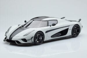 Koenigsegg Regera Gray Asia Exclusive GT Spirit 1:18 Koenigsegg Regera Gray Asia Exclusive GT Spirit 1:18 CLDC026 Resin