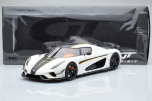 Koenigsegg Regera White GT Spirit 1:18 GT391 Resin - image 5 of 5