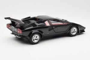 Lamborghini Countach LP 5000 Quattrovalvole Black Kyosho 1:18 08320BK Diecast - image 3 of 8