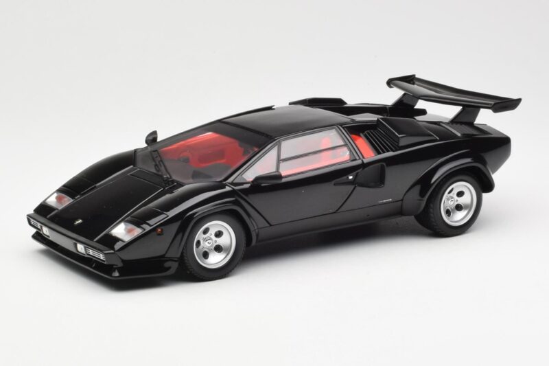 Lamborghini Countach LP 5000 Quattrovalvole Black Kyosho 1:18 Lamborghini Countach LP 5000 Quattrovalvole Black Kyosho 1:18 08320BK Diecast