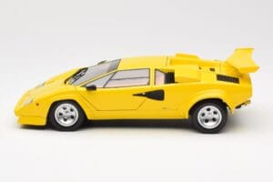 Lamborghini Countach LP 5000 Quattrovalvole Yellow Kyosho 1:18 08320Y Diecast - image 4 of 8