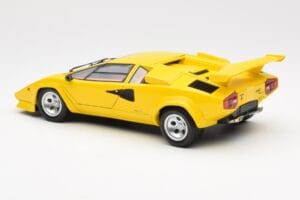 Lamborghini Countach LP 5000 Quattrovalvole Yellow Kyosho 1:18 08320Y Diecast - image 7 of 8