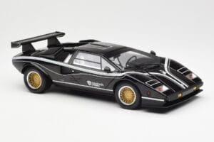 Lamborghini Countach LP 500R Black Kyosho 1:18 08320C Diecast - image 6 of 8