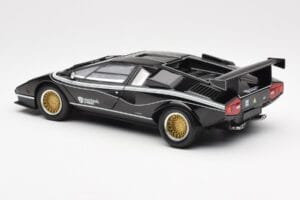 Lamborghini Countach LP 500R Black Kyosho 1:18 08320C Diecast - image 7 of 8