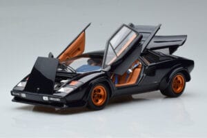 Lamborghini Countach LP500S Walter Wolf Dark Blue Kyosho 1:18 08320D Diecast - image 2 of 11